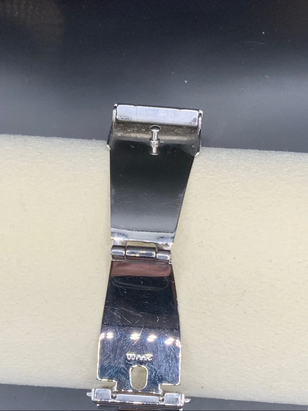 Michael Kors Silver Men's Chronograph Watch with White Dial